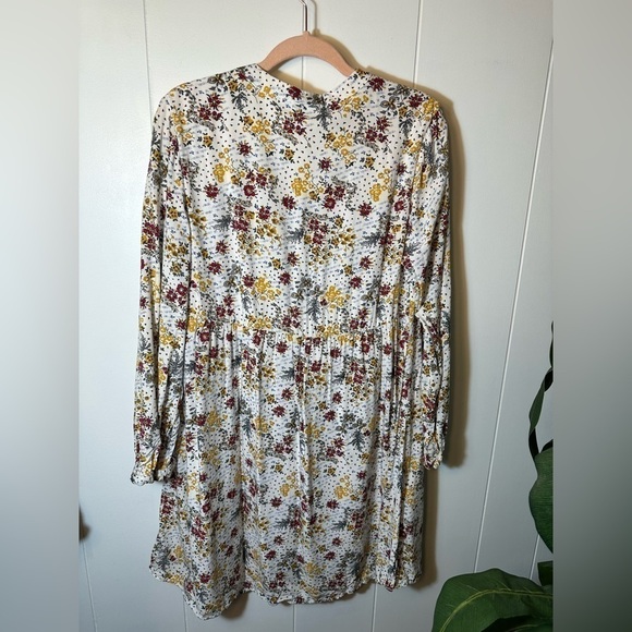 Old Navy Fall Floral Dress Women’s Size Large - Picture 4 of 11